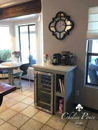 Diy Wine Cooler Cabinet Wine Fridge Cabinet Diy Cabinets Coffee Bar Home