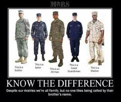 The Differences Military Love Military Humor Army Life