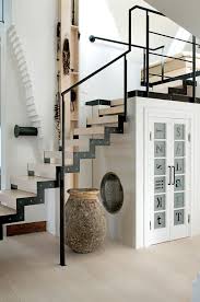 From glass panels to wrought iron balusters, there are many stair railing options available. Impressive Industrial Style Loft Full Of Contrasts Decoholic Staircase Design Loft Living Stair Decor
