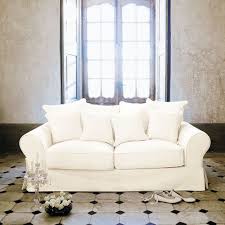 Canapa C 3 Places Fixe Ivoire Bastide Maisons Du Monde Canape Convertible Maison Du Monde Canape De Couleur Canape 3 Places