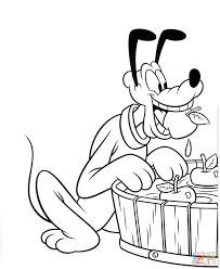 Pluto has myriad adventures along with his master mickey mouse. Free Printable Pluto Coloring Pages For Kids
