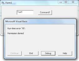 Easy Solution Of Sendkeys Permission Denied Error In Vb6 0 Simple Solutions Solutions Learning