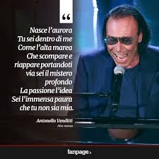 Antonello venditti alta marea lyrics: Nasce L Aurora Tu Sei Dentro Di Me Spettacolo Fanpage Facebook