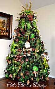Cat S Holiday Home Decor Christmas Time Gold Christmas Tree Decorations Green Christmas Tree Decorations Holiday Christmas Tree