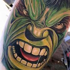 4.7 out of 5 stars. Modern Comic Books Themed Colorful Leg Tattoo Of Angry Hulk Face Tattooimages Biz