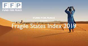 Somalia 114.9 sri lanka 92.2 61. Fragile States Index 2019 The Fund For Peace