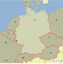 De aanbeveling geldt onder meer voor kantoren en fabrieken. Map Quiz Duitsland En De Buurlanden Buurlanden Duitsland Topografie Duiste Woordenschat