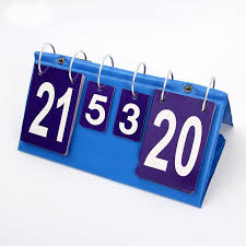Professional Table Tennis Scoreboard Badminton Count Score Indicator Basketball Scoring Marking Board Device Badminton Court Badminton Table Tennis
