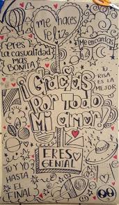Cartelparaminovio Graciasamor Teamo Https Www Facebook Com Cartelespergaminosdetalles Boyfriend Gifts Lettering Love Messages