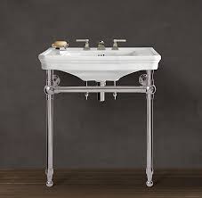 sink metal console