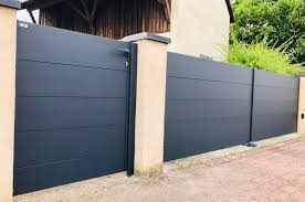 Portillon Aluminium De La Gamme Intemporelle Daniel Moquet Cloture Portillon Aluminium Portillon Portail Portillon