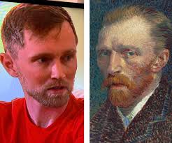 Kirsten's boyfriend Luke looks like VINCENT VAN GOGH