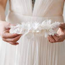 Maybe you would like to learn more about one of these? Eyelash Scallop Lace Bridal Garter Set Off White Garter For Bride