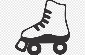 Rollschuhe Rollschuhe Schwarz Schwarz Und Weiss Zeichnung Png Pngwing