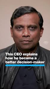 Ravi Kumar S, CEO of Cognizant, explains how his training as a nuclear  #scientist, building and testing #hypotheses, informs how he approaches  making #decisions in #business. Ravi Kumar S is an ...