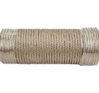 Базальтовый шнур BASFIBER диаметр 6 мм, длина 25 м, огнеупорный, 700C,  уплотнительный Шнур 6-25