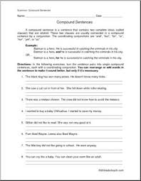 These sentences are called compound and contain more than a single predicate or subject. Compound Sentences Rules And Practice I Abcteach Com Abcteach
