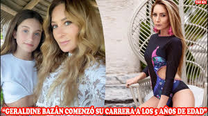 En el momento en que el padre de mis hijas tenga como pareja a una buena mujer, inteligente y. Geraldine Bazan Y Su Hija Elisa Marie Son Muy Parecidas Cuando Tenian La Misma Edad Youtube