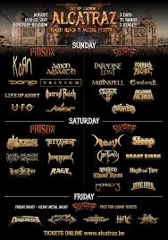 Maybe you would like to learn more about one of these? Alcatraz Metal Festival 2017 11 08 2017 3 Days Kortrijk West Vlaanderen Belgium Concerts Metal Calendar