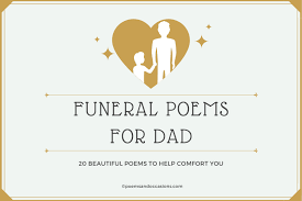 It's a wonderful funeral poem for dads. 20 Beautiful Funeral Poems For Dad To Help Comfort You Poems And Occasions