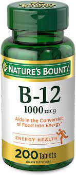 Best vitamin b12 supplements on the u.s. Amazon Com Vitamin B12 By Nature S Bounty Vitamin Supplement Supports Energy Metabolism And Nervous System Health 1000mcg 200 Tablets Health Personal Care