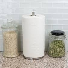 Paper towels are the somewhat unsung heroes of the kitchen. Home Basics Free Standing Paper Towel Holder With Faux Crystal Top Ph47721 The Home Depot