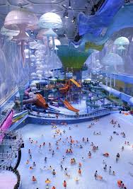 Beijing S Water Cube Transformed Into Water Park Indoor Waterpark Water Park Beautiful Places To Travel