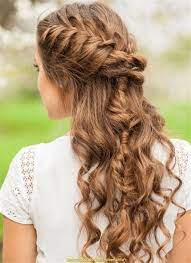 Charmante Frisuren Locken Flechten Festliche Frisuren Lange Haare Frisuren Lange Haare Locken Flechten Frisur Lange Haare Locken