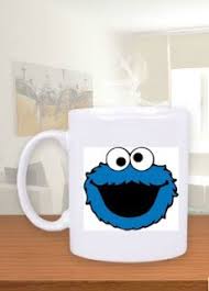 Kurabiye Canavari Beyaz Kupa Satin Al Hediyelik Kurabiye Kupalar Tasarim