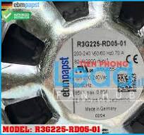 Quạt ly tâm EC FAN hiệu EBMPAPST R3G225-RD05-01, 230VAC ...