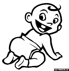 Baby in diaper, the boss baby, boss baby, cartoons, movies, animated, 2017, american, dreamworks. The Disposable Diaper Coloring Page Free The Disposable Diaper Online Coloring