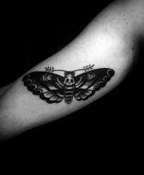 50 Traditional Moth Tattoo Designs For Men Nocturnal Insect Ink Tattoo Designs Men Traditional Moth Tattoo Moth Tattoo