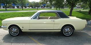 Image result for Springtime Yellow 1966 Mustang