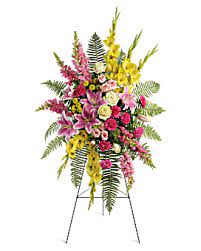 Rays Of Light Spray Sympathy Arrangement Teleflora