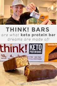 There Is Currently Only One Flavor Of The Think Keto Protein Bars And That S Chocolate Peanut Butter Pie That S Wher Protein Bars Peanut Butter Pie Keto Bars