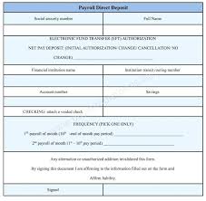 Download this example authorization letter to pick up goods on behalf and revise all the information so it will suit your personal situation. Explore Our Sample Of Electronic Funds Transfer Deposit Form Template Doctors Note Template Templates Spreadsheet Template