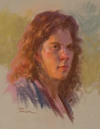 Ned Mueller's Pastel Portraits and Portrait Drawing