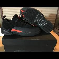 Air Jordan 12 Retro Black And Orange Air Jordan Shoes Air Jordan 12 Retro Low Color Black Orange Size 8 5 Air Jordans Air Jordan Shoes Air Jordan 12 Retro
