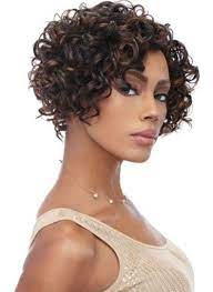 Short Bob Curly African American Women Front Lace Remy Human Hair Wig 10 Inches Curly Hair Styles Short Curly Hair Curly Bob Hairstyles