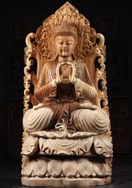 Maybe you would like to learn more about one of these? Wooden Buddha Uttarabodhi Mudra Sculpture 65 113bw1 Hindu Gods Buddha Statues