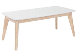 Une table basse design au style scandinave, qui n'hésite pas à associer la couleur blanche laquée (finition brillante) et bois clair. Soldes Table Basse Relevable Design Ou De Style Scandinave Miliboo