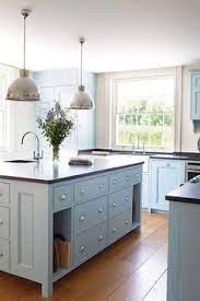 I distressed the cabinets a bit, and they look great. 11 Best Chalk Paint Kitchen Cabinets Duck Egg Ideas Chalk Paint Kitchen Cabinets Chalk Paint Kitchen Painting Kitchen Cabinets