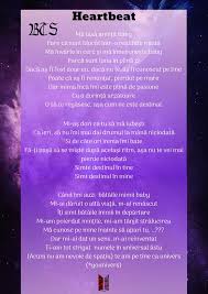 Plus very few corrections to what you said. Heartbeat Bts Traducere Versuri In Bts Romania Team Facebook