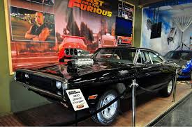 In the movie, audiences learn that when dom was a child, he helped his father build the charger. Dominic Toretto S 1970 Dodge Charger From Fast Furious Movie Austin Auto Show