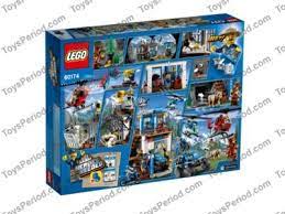 Lego 60174 Mountain Police Headquarters Set Parts Inventory And Instructions Lego Reference Guide