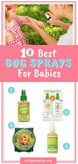 Best Bug Sprays For Babies Reviews Each Baby Safe Insect Repellent Featured In Th Natural Baby Bug Repellent Bug Spray For Kids Mosquito Repellent For Babies
