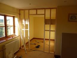 Sawdust In My Socks Building A Stud Wall Step By Step Building A Stud Wall Build A Closet Build A Wall