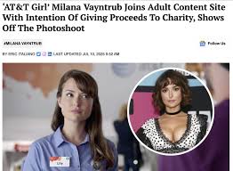 Turns out Milana Vayntrub isn't just hot, she's just plain awesome ...