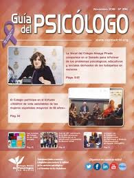 Guia Del Psicologo Mes De Noviembre 2018 By Colegio Oficial De La Psicologia De Madrid Issuu