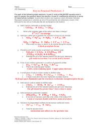 Key To Reaction Prediction 1